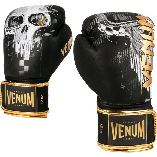 Venum SKULL BOXING GLOVES  12 - Boxerské rukavice Venum