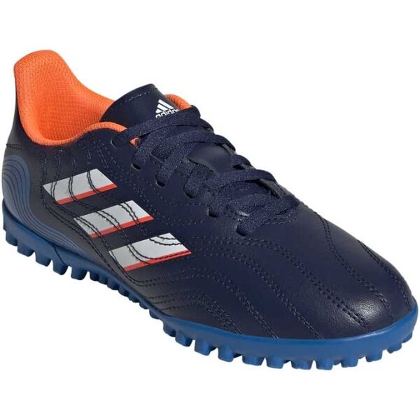 adidas COPA SENSE 4. TF J Tmavě modrá 34 - Dětské turfy adidas