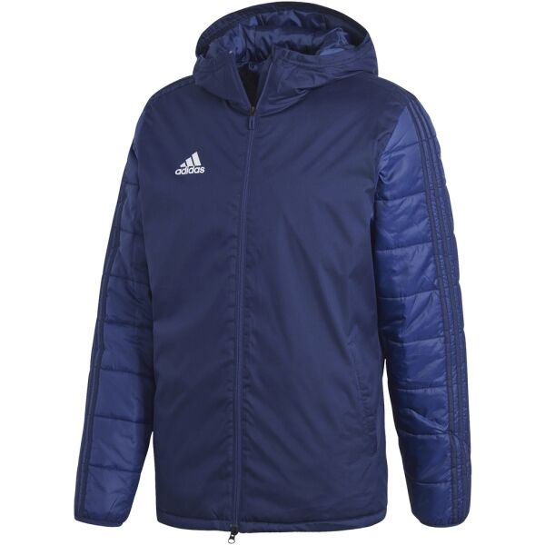 adidas JKT18 WINT JKT Tmavě modrá S - Pánská fotbalová bunda adidas