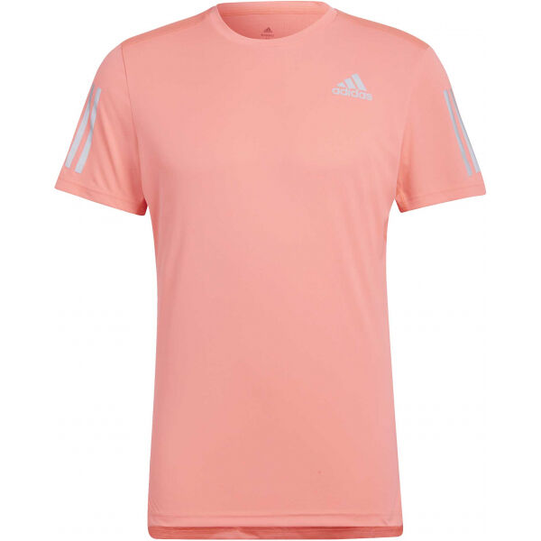 adidas OWN THE RUN TEE Červená 2XL - Pánské běžecké tričko adidas