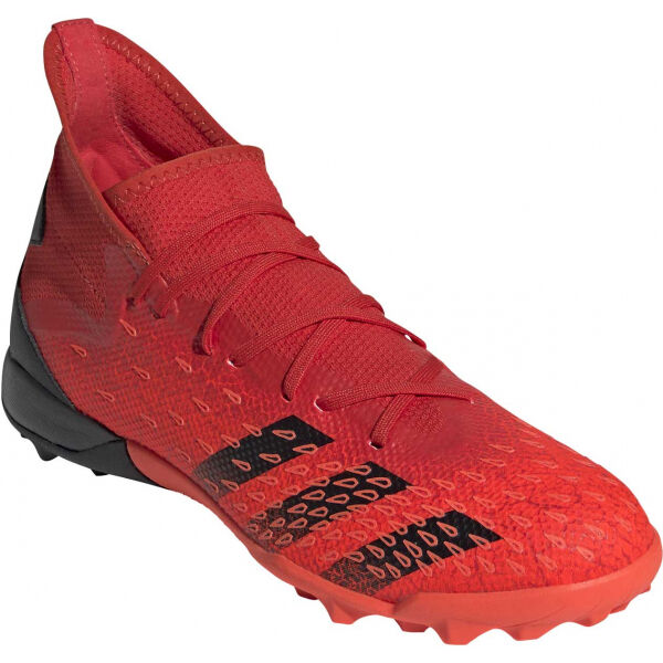 adidas PREDATOR FREAK.3 TF Červená 10.5 - Pánské turfy adidas