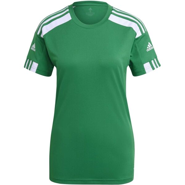 adidas SQUADRA 21 JERSEY W Zelená L - Dámský fotbalový dres adidas