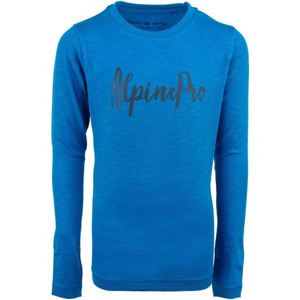 ALPINE PRO CAMRO modrá 140-146 - Dětské triko ALPINE PRO