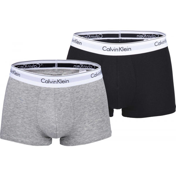 Calvin Klein 2P TRUNK černá S - Pánské boxerky Calvin Klein