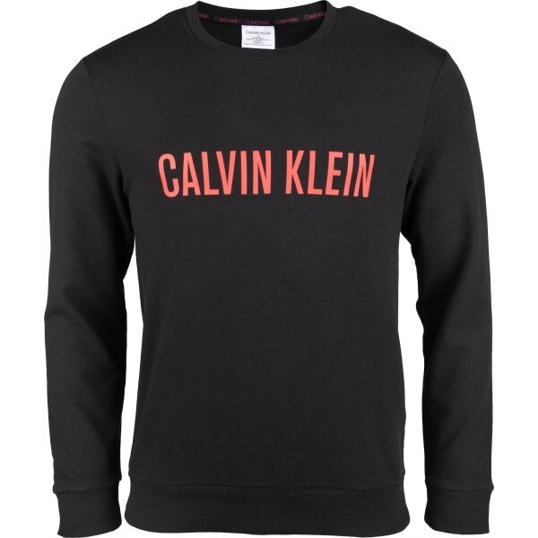 Calvin Klein L/S SWEATSHIRT Černá L - Pánská mikina Calvin Klein