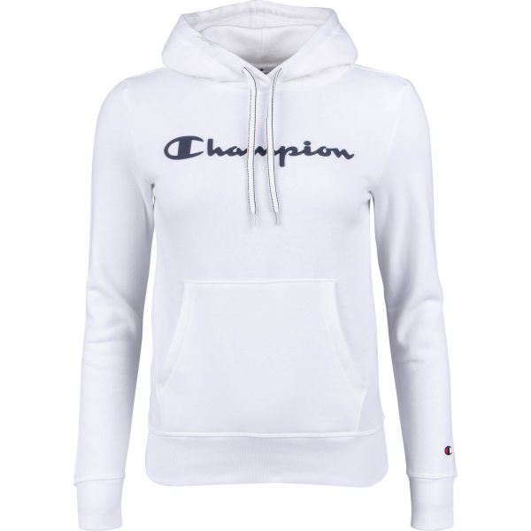 Champion HOODED SWEATSHIRT Bílá S - Dámská mikina Champion