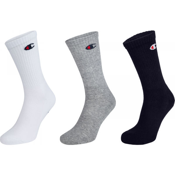 Champion CREW SOCKS LEGACY X3  39 - 42 - Unisexové ponožky Champion