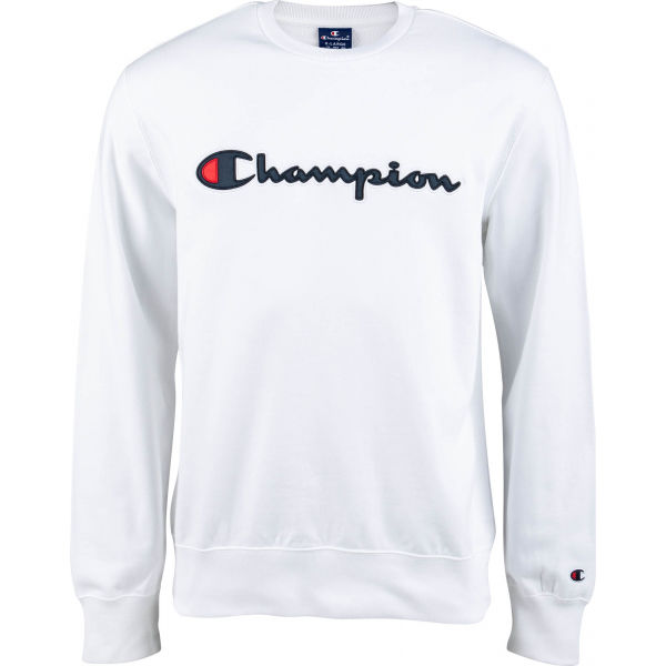 Champion CREWNECK SWEATSHIRT Bílá S - Pánská mikina Champion