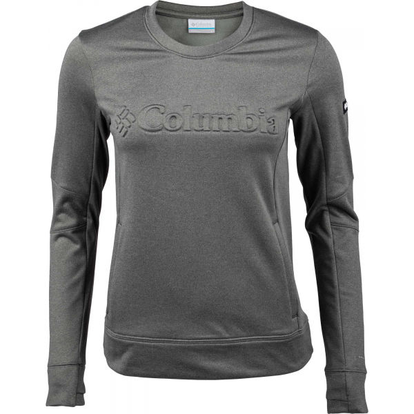 Columbia WINDGATES TECH FLEECE PU Tmavě šedá M - Dámská mikina Columbia