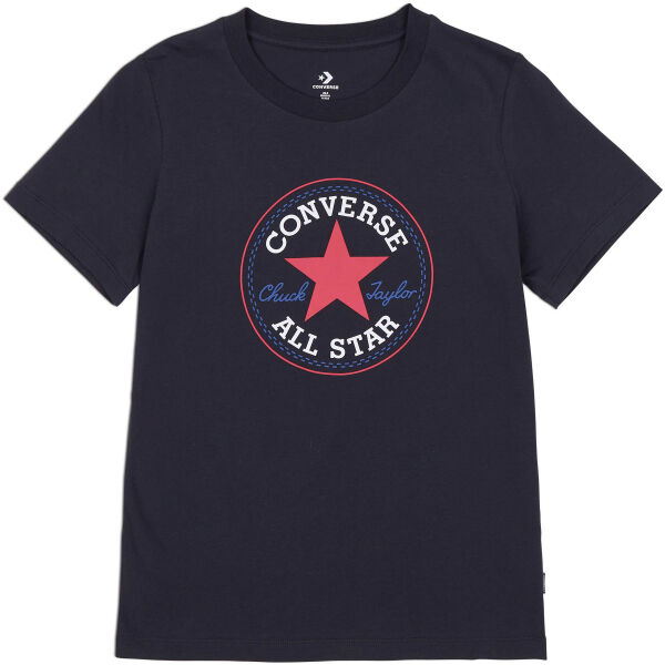 Converse CHUCK TAYLOR ALL STAR PATCH TEE  M - Dámské tričko Converse