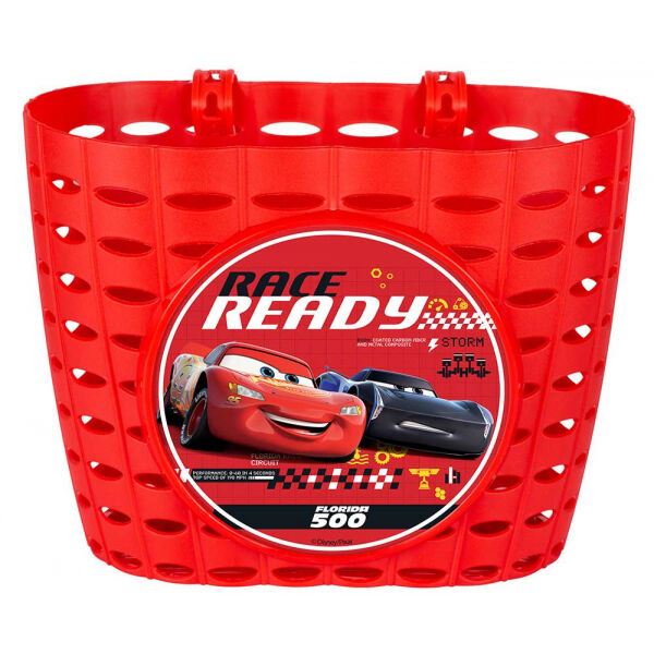 Disney CARS Červená  - Plastový košík Disney