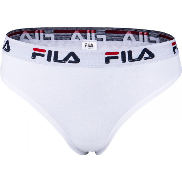 Fila WOMAN STRING Bílá S - Dámské kalhotky Fila