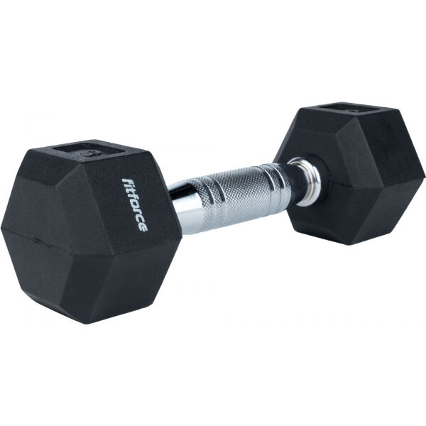 Fitforce FDBB 3KG Černá 3 KG - Jednoruční šestihranná činka Fitforce