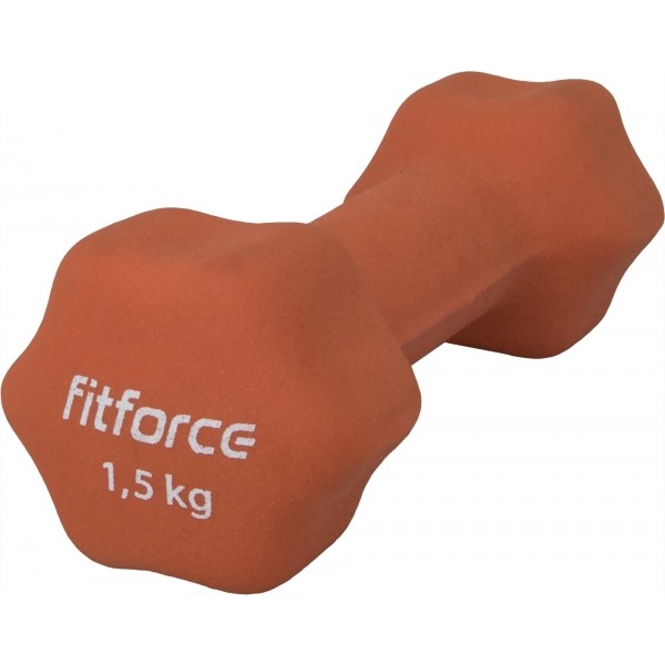 Fitforce JEDNORUČNÍ ČINKA 1.5KG oranžová 1