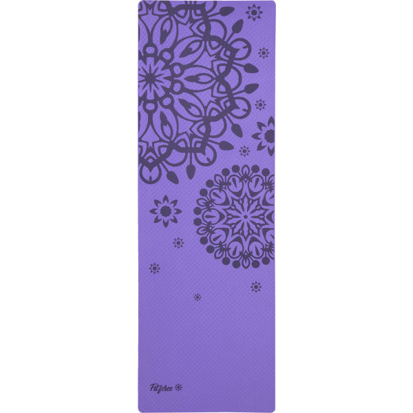 Fitforce YOGA MAT ECO Fialová  - Yoga podložka Fitforce