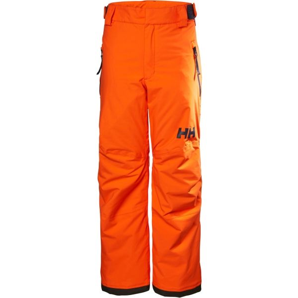 Helly Hansen JR LEGENDARY PANT oranžová 10 - Dětské lyžařské kalhoty Helly Hansen