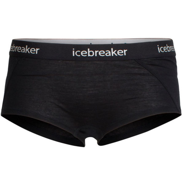 Icebreaker SPRITE HOT PANTS černá M - Dámské kalhotky Icebreaker