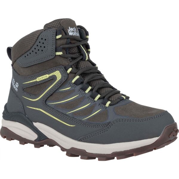 Jack Wolfskin CROSS TRAIL MID W Tmavě modrá 7.5 - Dámská outdoorová obuv Jack Wolfskin