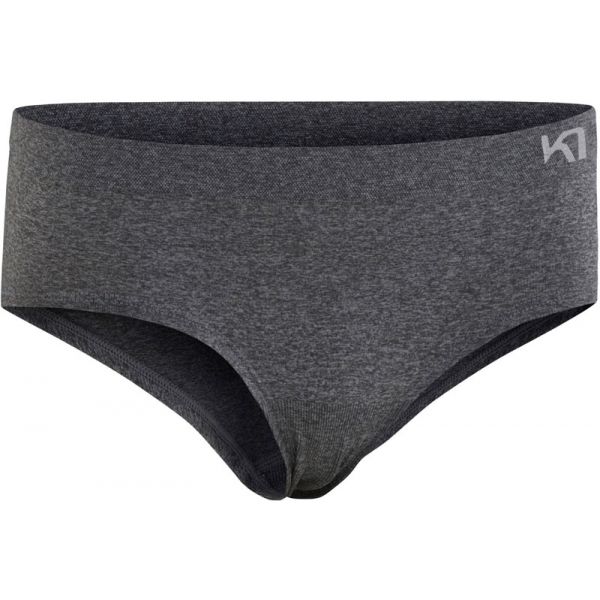 KARI TRAA NESS HIPSTER šedá XS/S - Dámské kalhotky KARI TRAA