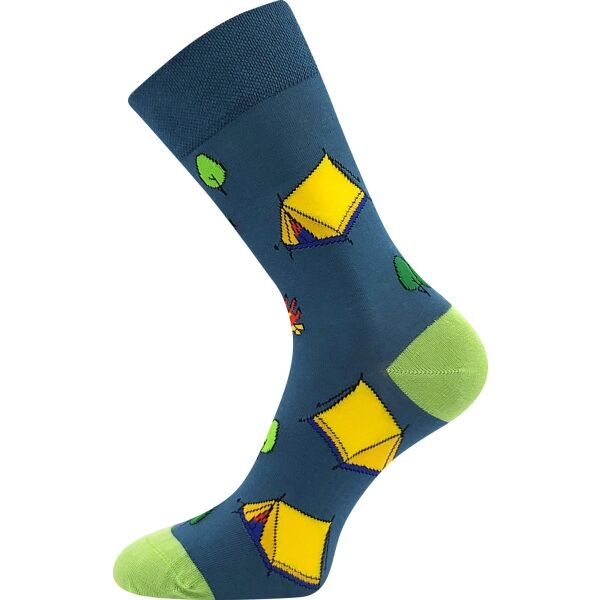 Lonka KEMP Tmavě zelená 43-46 - Unisexové ponožky Lonka
