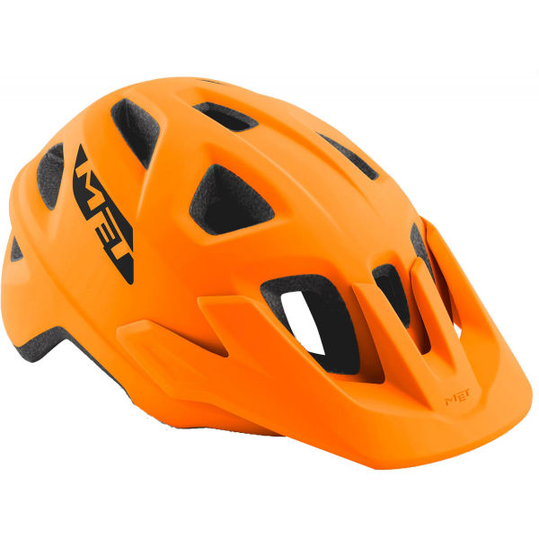 Met ECHO Oranžová (52 - 57) - Cyklistická helma Met