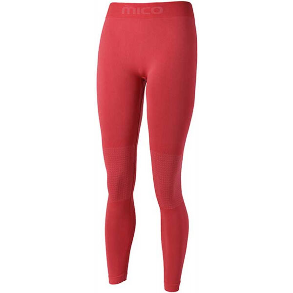 Mico LONG TIGHT PANTS ODORZERO XT2 W Červená 2 - Dámské dlouhé termo kalhoty Mico