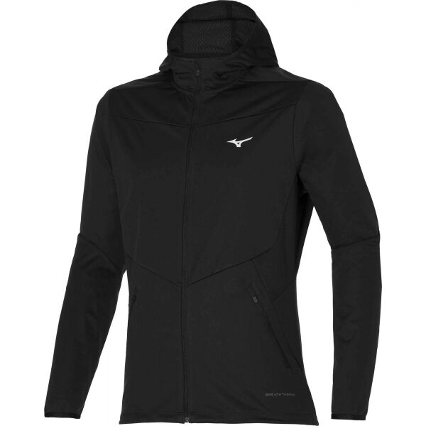 Mizuno BT JACKET  M - Pánská zateplená běžecká bunda Mizuno