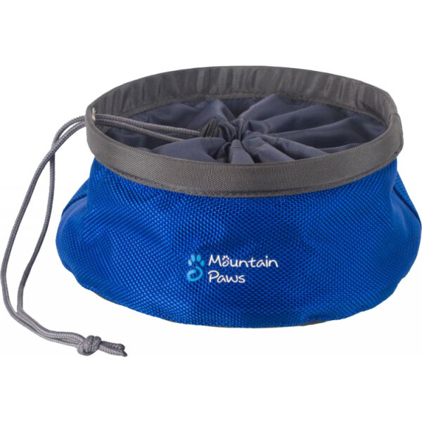 MOUNTAINPAWS LARGE DOG WATER BOWL Modrá S - Skládací miska pro psy MOUNTAINPAWS