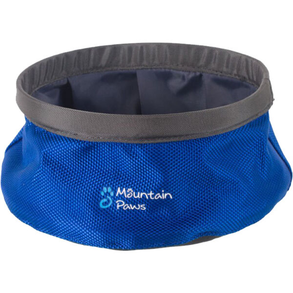 MOUNTAINPAWS SMALL DOG WATER BOWL Modrá S - Skládací miska pro psy MOUNTAINPAWS