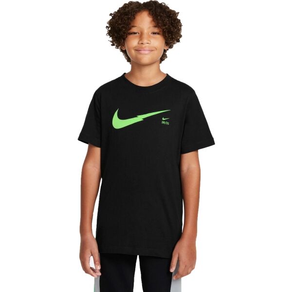 Nike NSW ZIGZAG SS TEE Černá L - Chlapecké tričko Nike