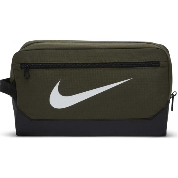 Nike BRASILIA TRAINING SHOE BAG Khaki  - Taška na boty Nike