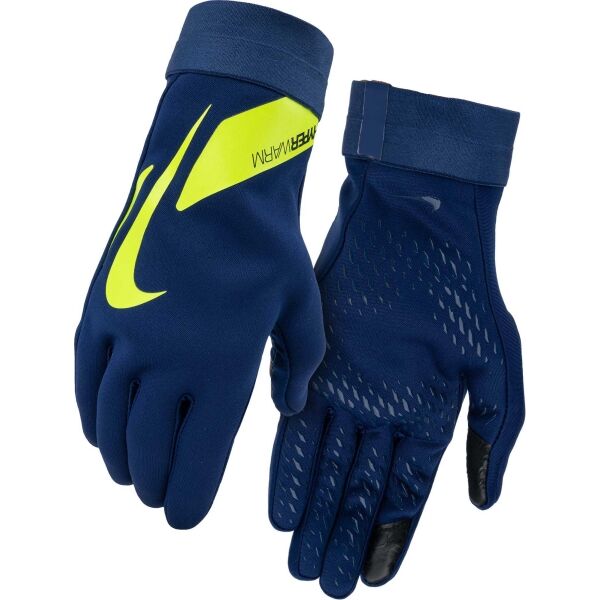 Nike ACDMY HPRWRM - HO20 Tmavě modrá S - Pánské fotbalové rukavice Nike