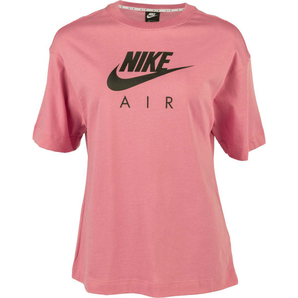 Nike NSW AIR TOP SS BF W růžová M - Dámské tričko Nike