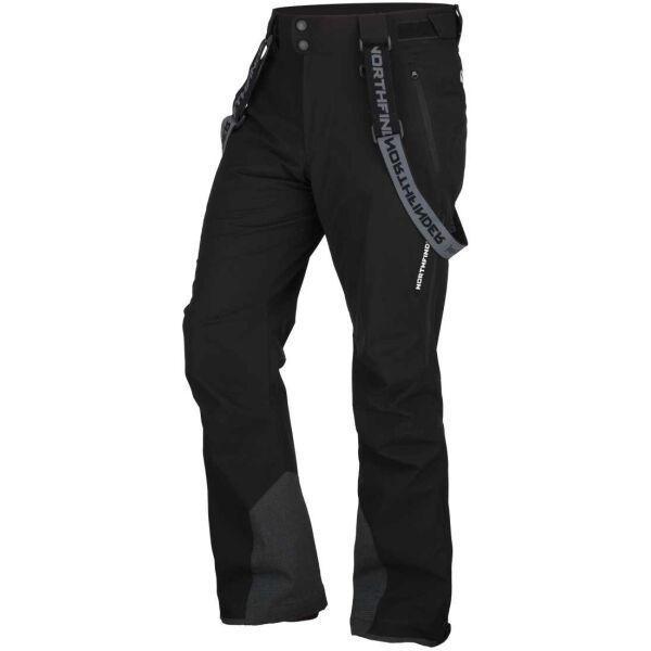 Northfinder MALAKI Černá 2XL - Pánské lyžařské kalhoty Northfinder