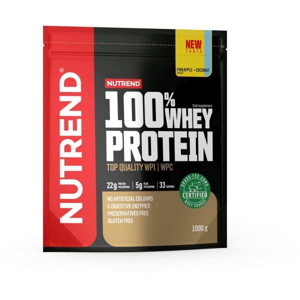 Nutrend 100% WHEY PROTEIN 1000 g ANANAS-KOKOS   - Protein Nutrend