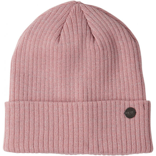 O'Neill LUREX BEANIE Růžová UNI - Dámská zimní čepice O'Neill