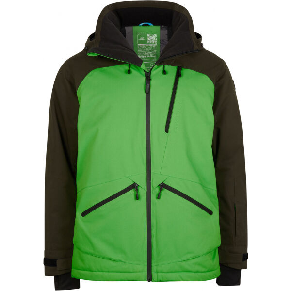 O'Neill TOTAL DISORDER JACKET Zelená XL - Pánská lyžařská/snowboardová bunda O'Neill