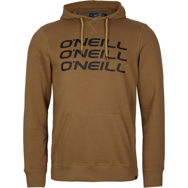 O'Neill TRIPLE STACK HOODIE Hnědá L - Pánská mikina O'Neill