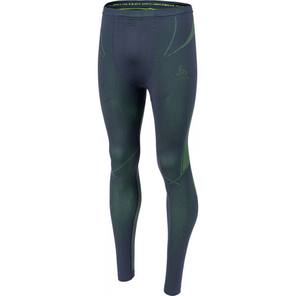 Odlo SUW MEN'S BOTTOM PERFORMANCE EVOLUTION WARM Tmavě šedá L - Pánské funkční legíny Odlo