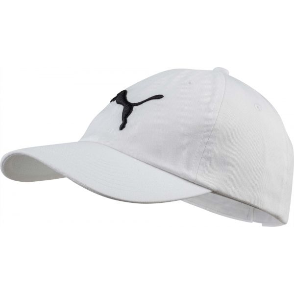 Puma ESS CAP JNR bílá adult - Dětská kšiltovka Puma