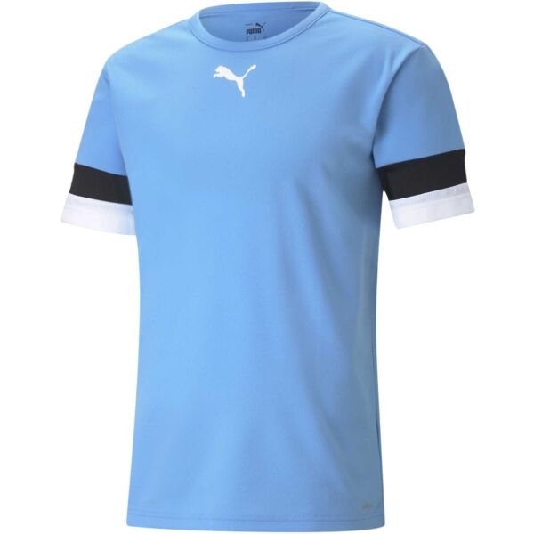 Puma TEAMRISE Jersey Světle modrá M - Pánské fotbalové triko Puma