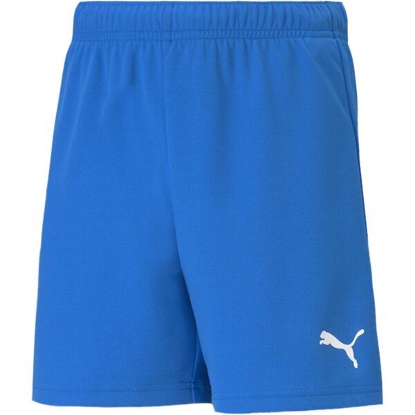 Puma TEAMRISE SHORT JR Modrá 128 - Juniorské šortky Puma