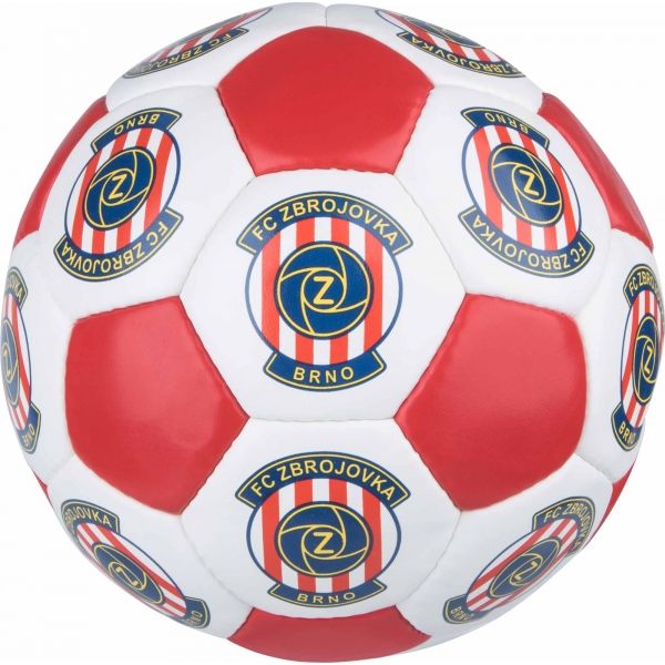 Quick MÍČ FOTBAL ZBROJOVKA Bílá 5 - Fotbalový míč Quick