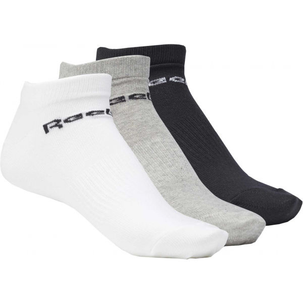 Reebok ACT CORE LOW CUT SOCK 3P Černá L - Unisex ponožky Reebok