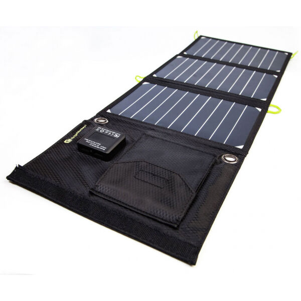 RIDGEMONKEY 16W SOLAR PANEL Černá  - Solární panel RIDGEMONKEY