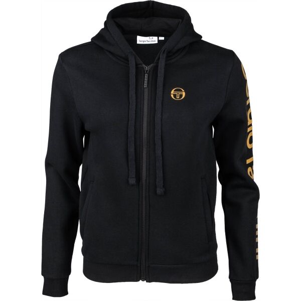 Sergio Tacchini NAFAR HOODIE SWEATER Černá XS - Dámská mikina Sergio Tacchini