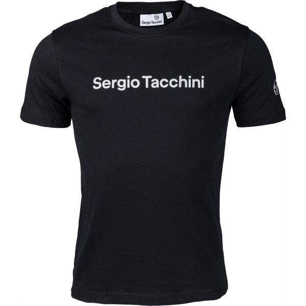 Sergio Tacchini ROBIN Černá XL - Pánské tričko Sergio Tacchini