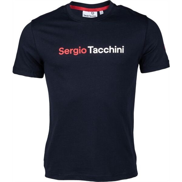 Sergio Tacchini ROBIN Tmavě modrá S - Pánské tričko Sergio Tacchini