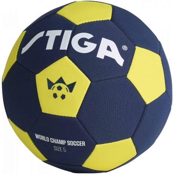 Stiga WORLD CHAMP Tmavě modrá 5 - Míč na plážový fotbal Stiga