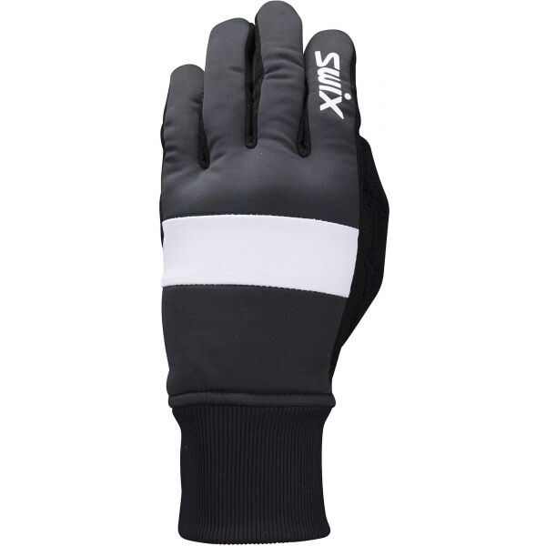 Swix CROSS Tmavě šedá 7/M - Dámské rukavice na běžecké lyžovaní Swix